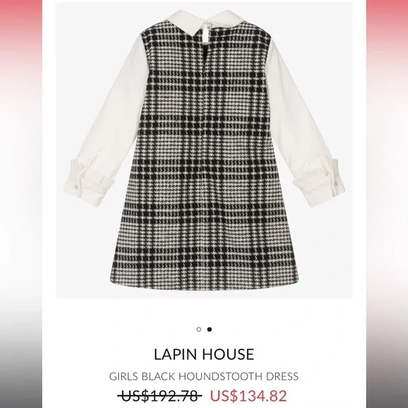 houndstooth dress - Picture 3 of 4